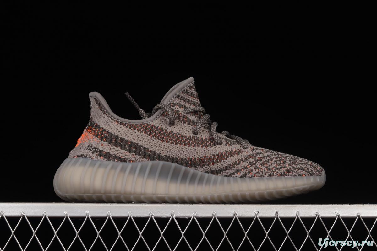 Adidas Yeezy 350 Boost V2 GW1229 Grey Orange Starry BASF Boost Original Bottom