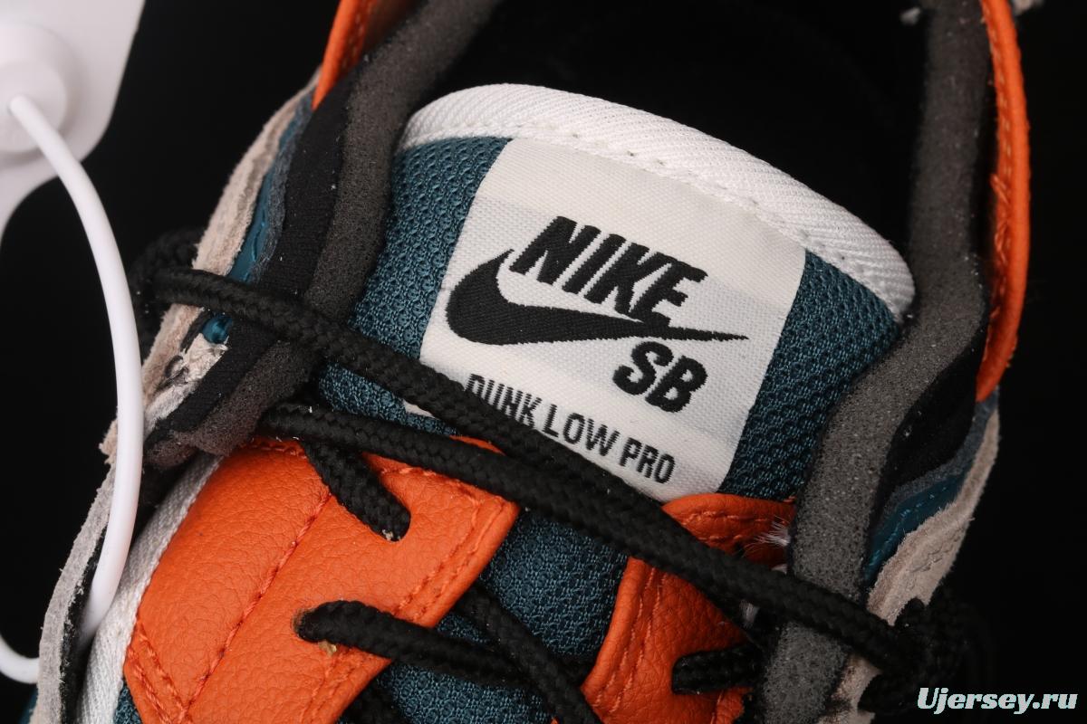 NIKE SB DUNK Low deconstruction series of low-side leisure sports skateboard shoes BQ6817-800