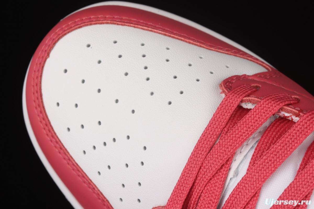 NIKE DUNK Low Raspberry Red raspberry red SB buckle rebound fashion casual board shoes DD1503-111,