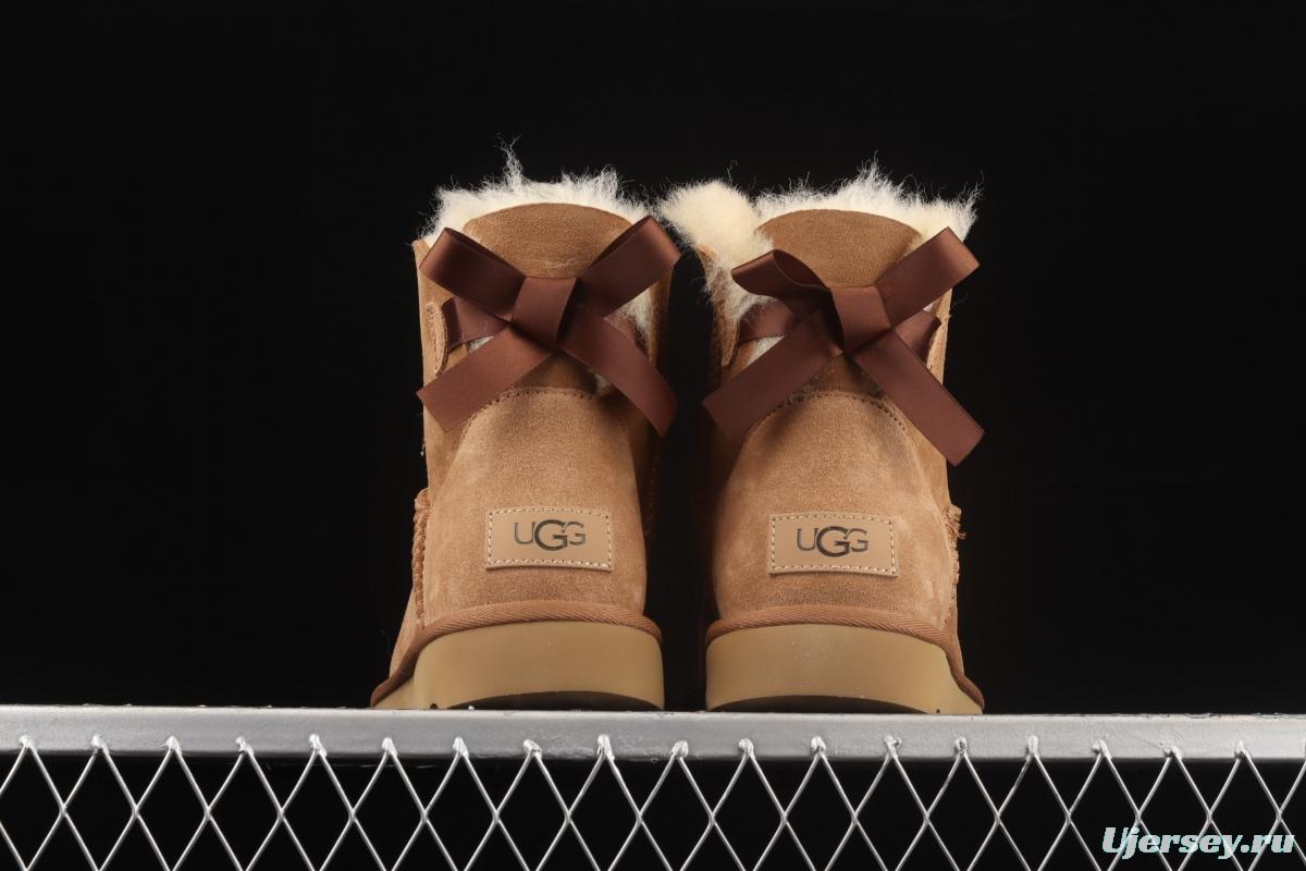 UGG Mini Bailey Button II Bowtie Outdoor Snow Boots 1016501