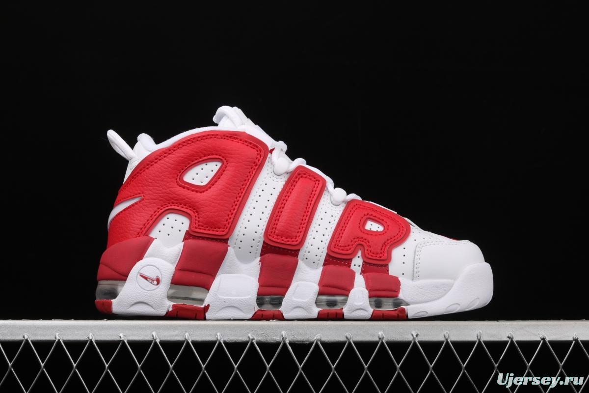 NIKE Air More Uptempo 96 QS Pippen original series classic high street leisure sports basketball shoes 414962-100