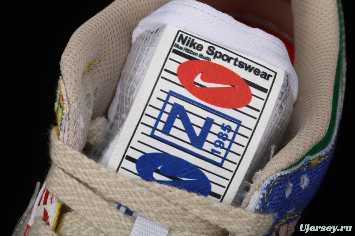 NIKE SB DUNK Low SP city supermarket jointly named color bazaar leisure skateboard shoes DA6125-900