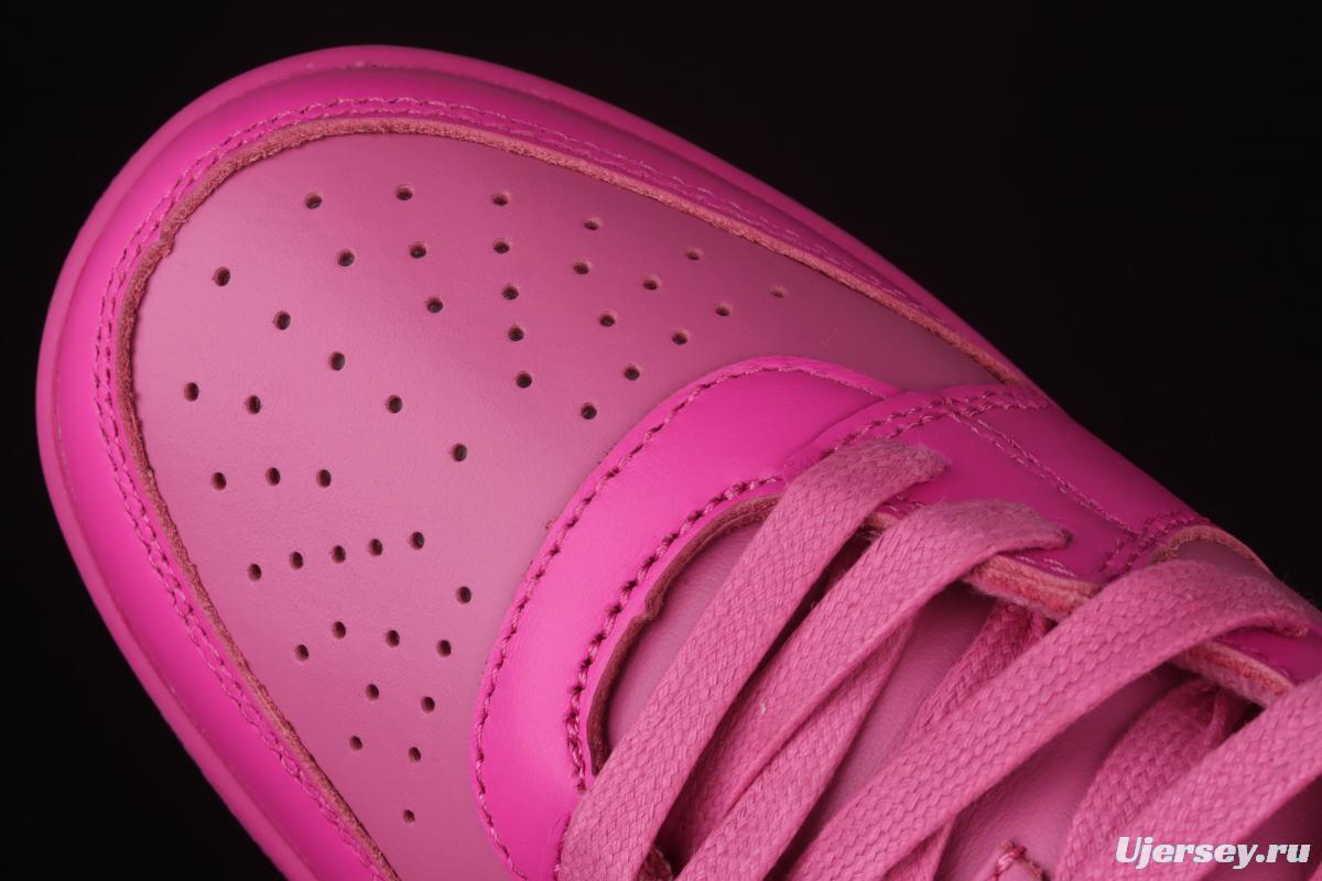 Ambush x NIKE DUNK High joint style pink high-top casual board shoes CU7544-600