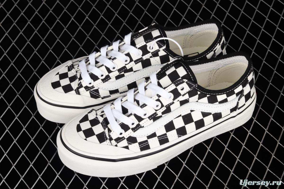 Vans Style 36 Decon SF modified PEACEMINUSONE small head half-moon Baotou checkerboard casual board shoes VN0A3MVL01U