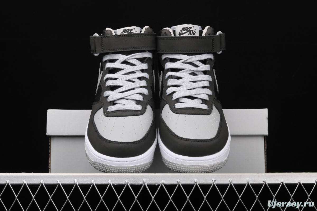 NIKE Air Force 1x 07 Mid shadow gray top casual board shoes 854851-067