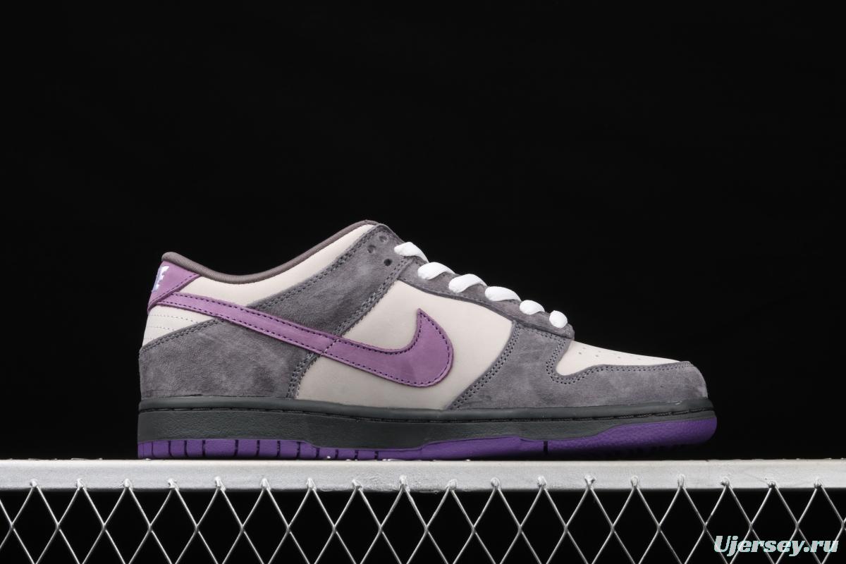 NIKE DUNK Low Pro SB Purple Pigeon purple pigeon leisure sports skateboard shoes 304292-051