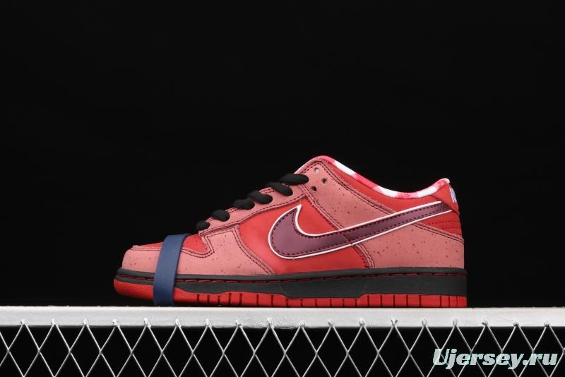 Concepts x NIKE DUNK Low Pro SB Red Lobster red lobster with full head layer 313170-661