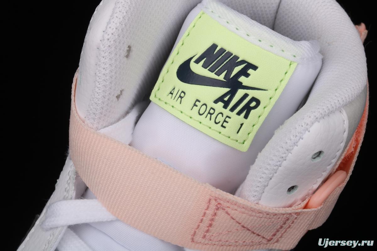 NIKE Air Force 1 Mid Dream Paris Zhongbang Leisure Board shoes 334031-117