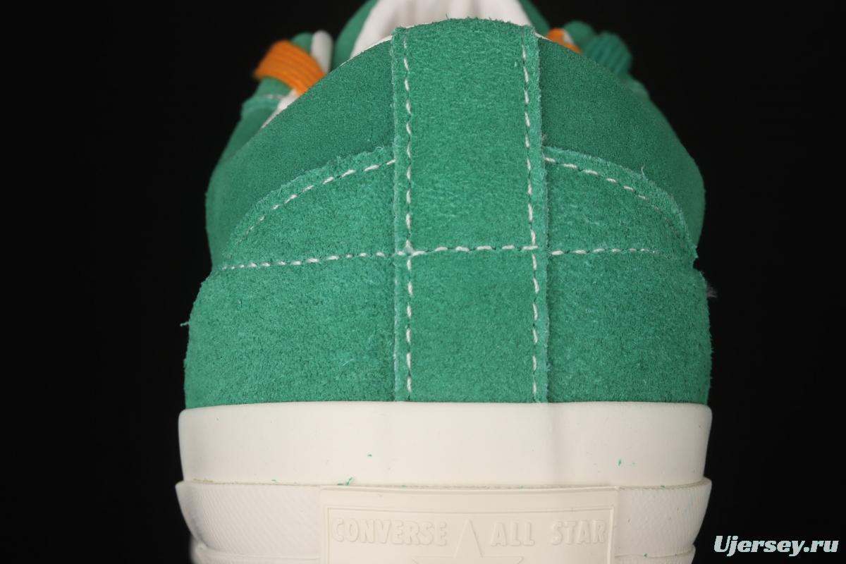 Creator x Converse One Star Ox Golf Le Fleur TTC co-signed green floret 2.0 suede low upper shoes 160322C