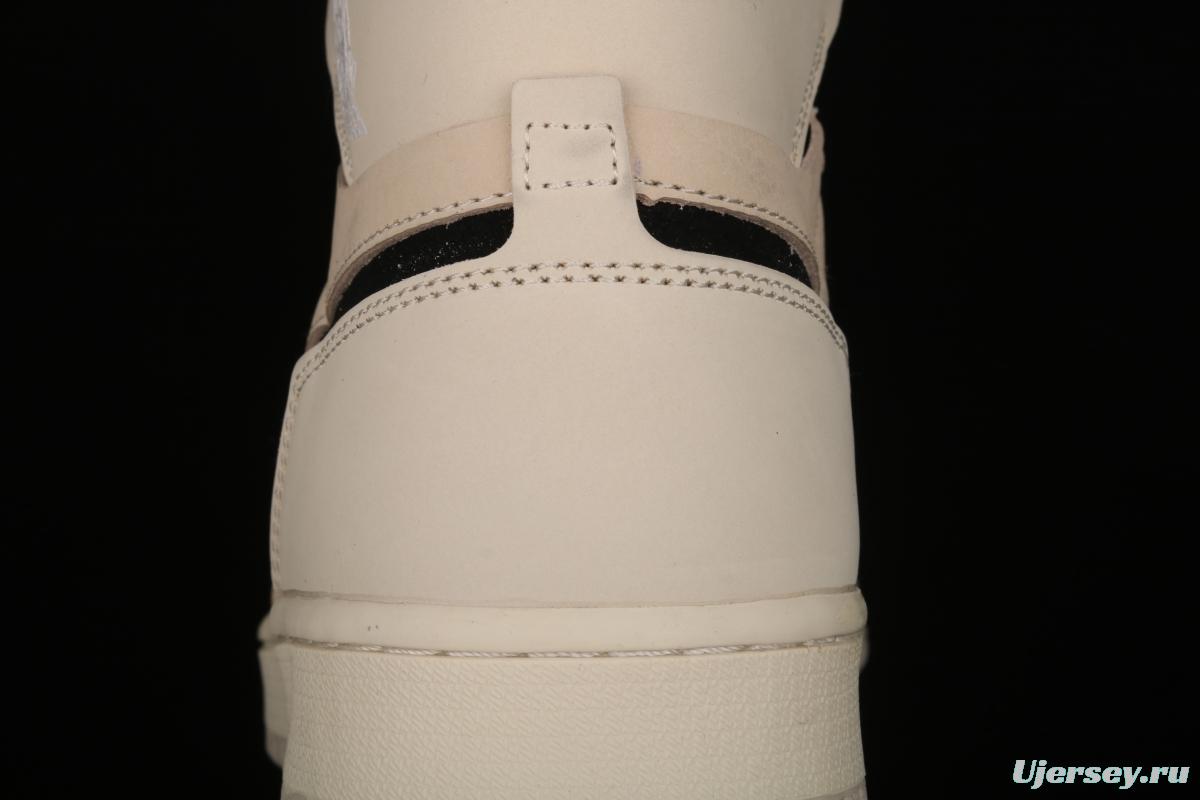 Air Jordan 1 Zoom CMFT Summit White Pearl Milk Tea Rice White CT0979-100
