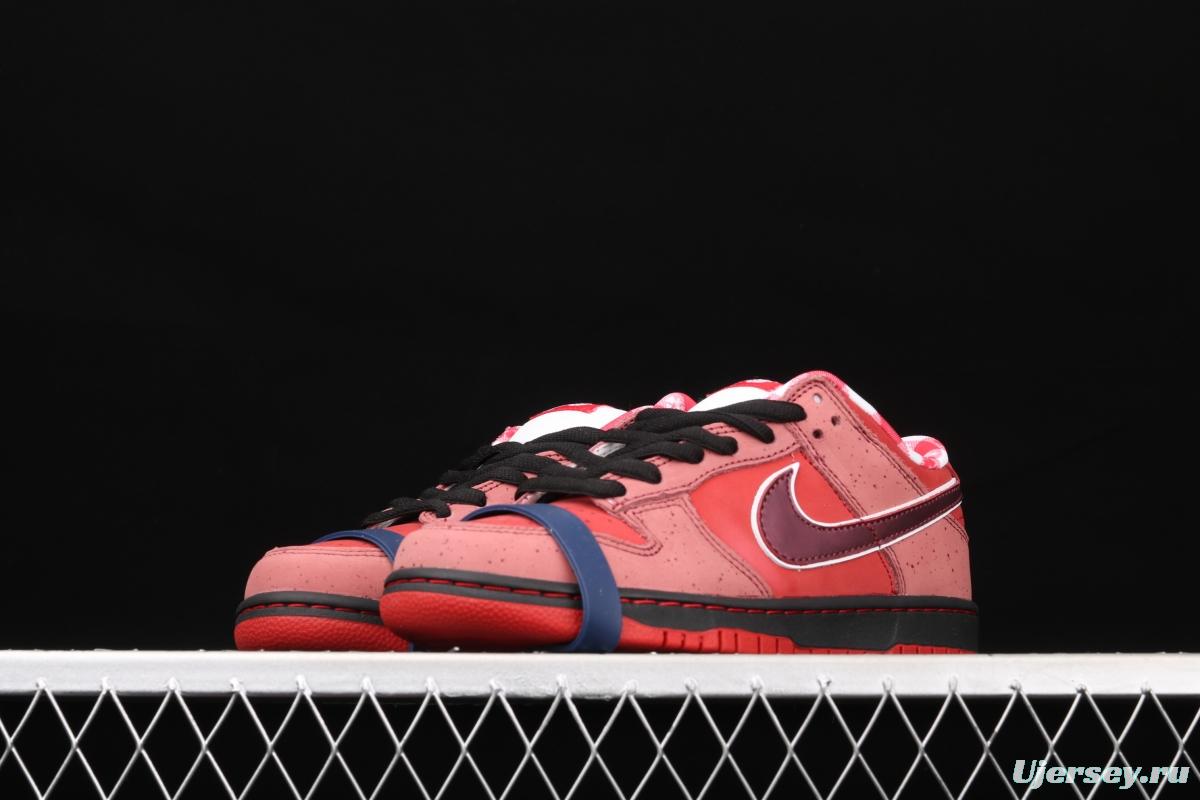 Concepts x NIKE DUNK Low Pro SB Red Lobster red lobster with full head layer 313170-661