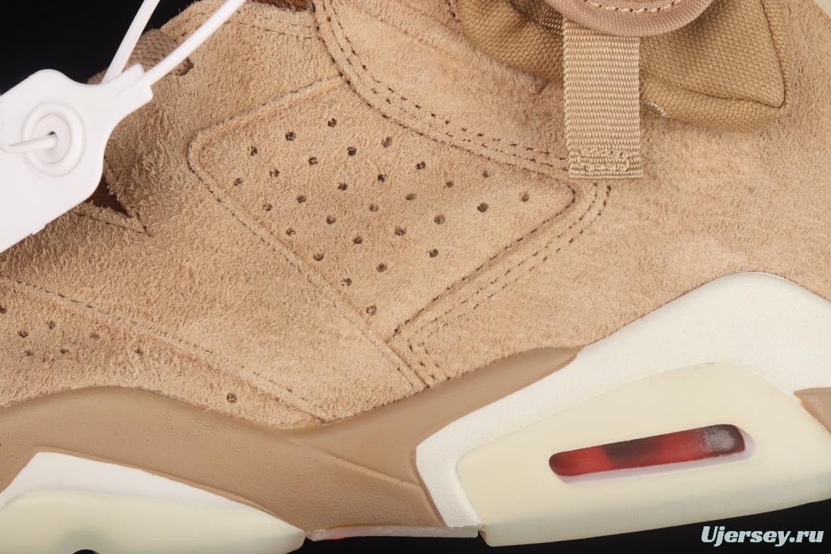 Travis Scott x Air Jordan 6 British Khaki khaki DH0690-200