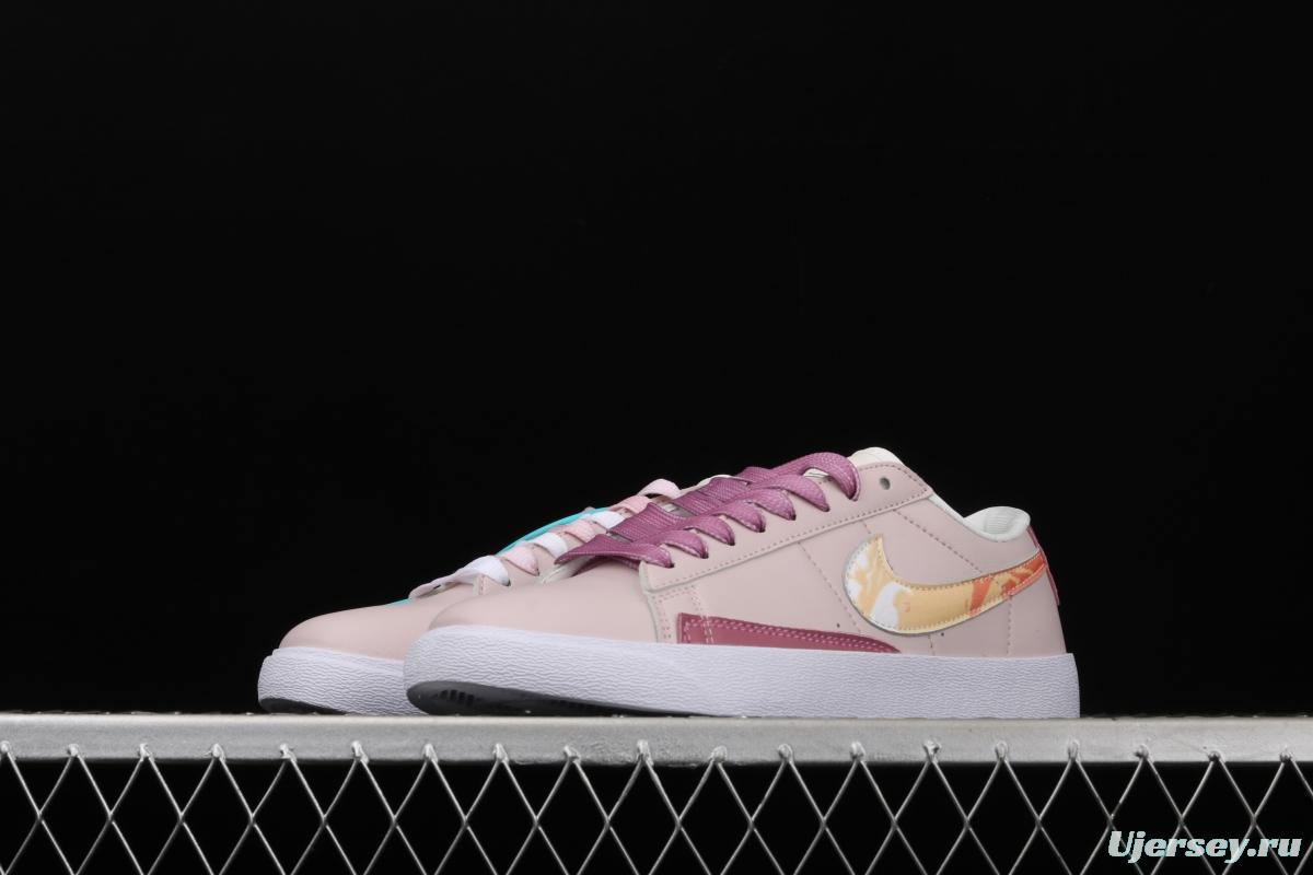 NIKE Blazer Low Prm Trail Blazers low-top skateboard shoes CZ8688-666