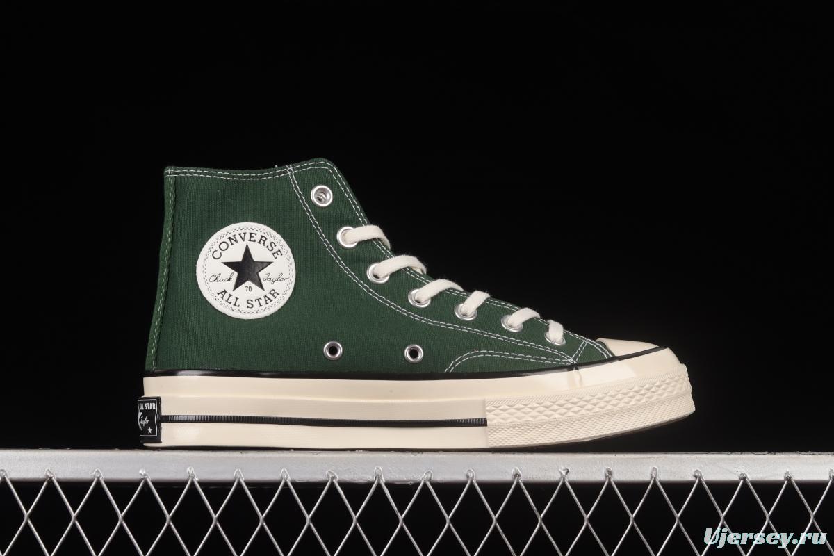 Converse 1970s Evergreen high-top vulcanized casual shoes 168508C