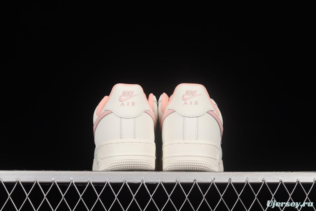 NIKE Air Force 1'07 Low White Pink Low Casual Sneakers CQ5059-106