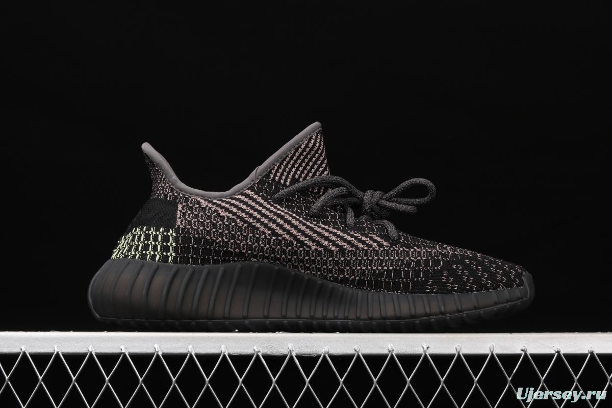 Adidas Yeezy Boost 350V2 Yecheil FW5190 Darth Coconut 350 second generation hollowed-out splicing colorful all-star color BASF Boost original