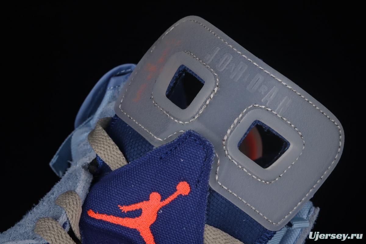 Travis Scott x Air Jordan 6 Cerulean Joint name Sky Blue DH0690-400