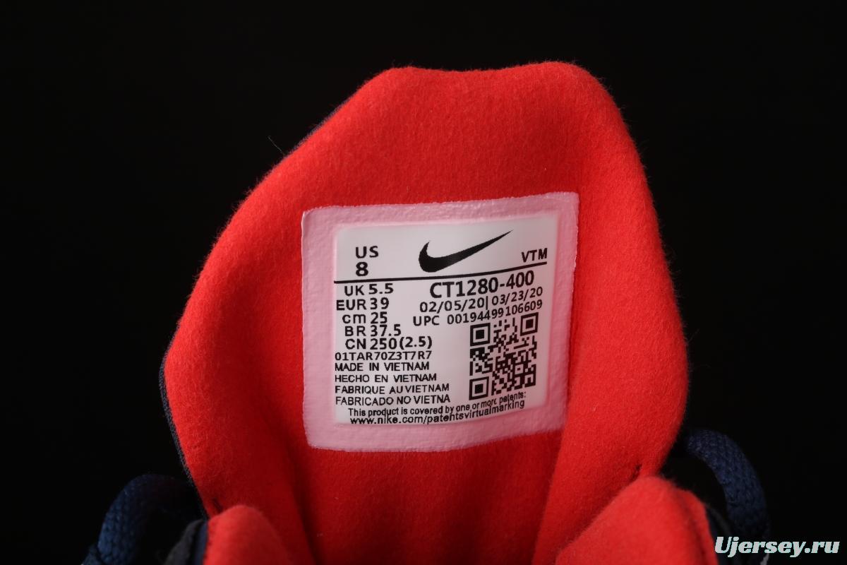 NIKE Air Max 270React new high-frequency mesh function half-palm air cushion running shoes CT1280-400