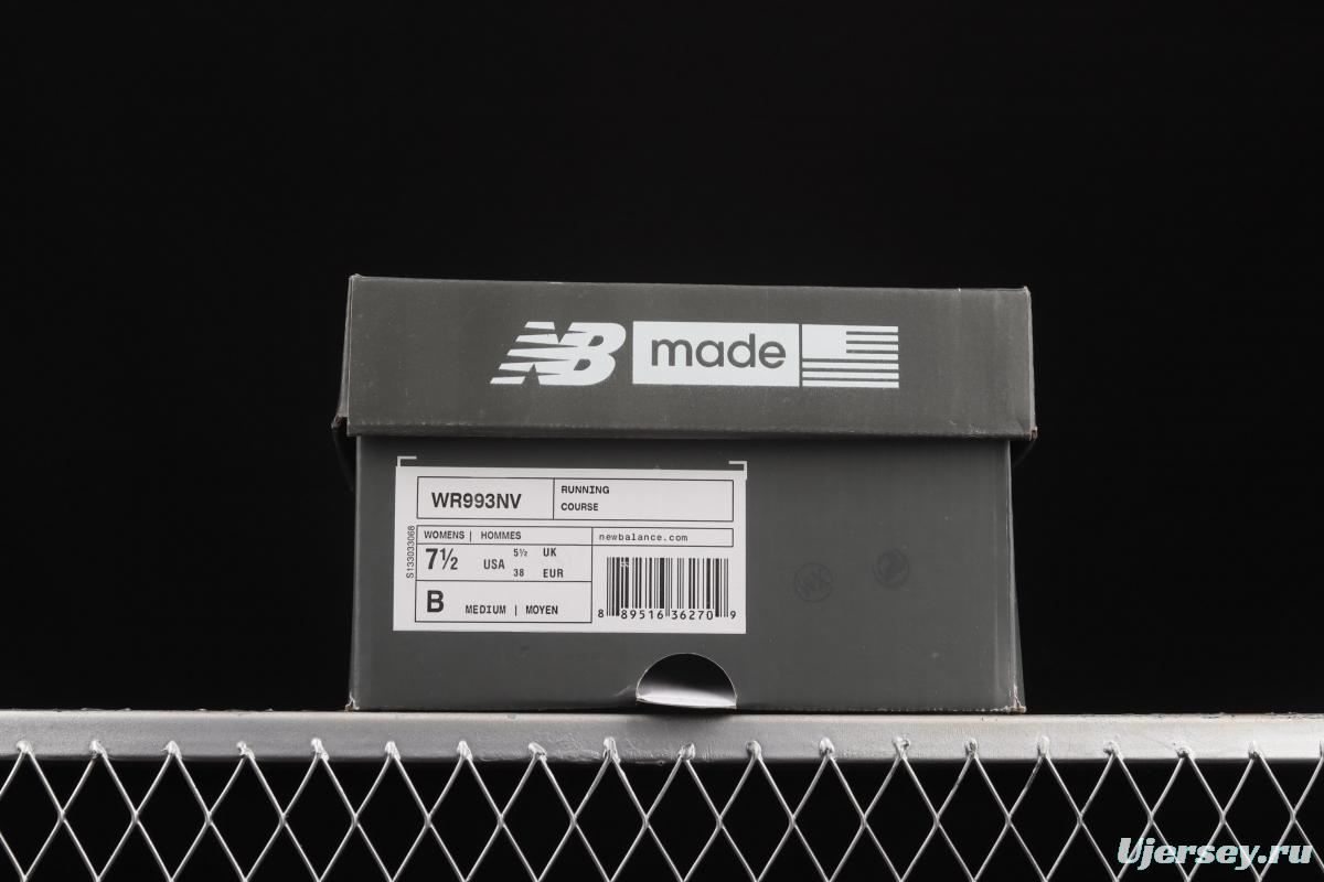 New Balance NB MAdidase In USA M993 series American blood classic retro leisure sports daddy running shoes WR993NV