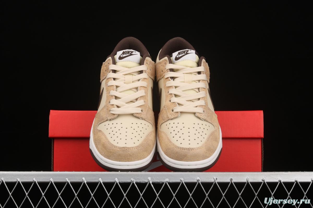 NIKE DUNK Low Retro Prm Cheetah buckle rebound fashion casual board shoes DH7913-200