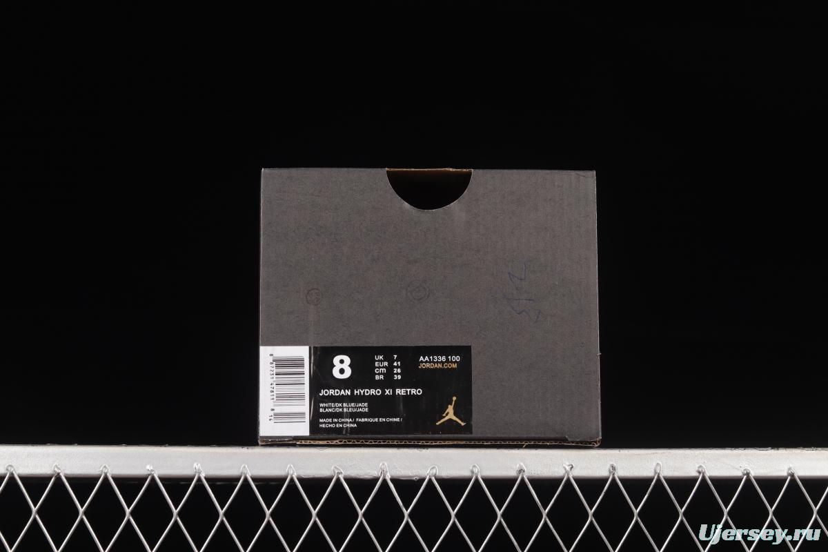 Air Jordan Hydro XI Retro 1 1 Trapeze Velcro Slippers AA1336-100