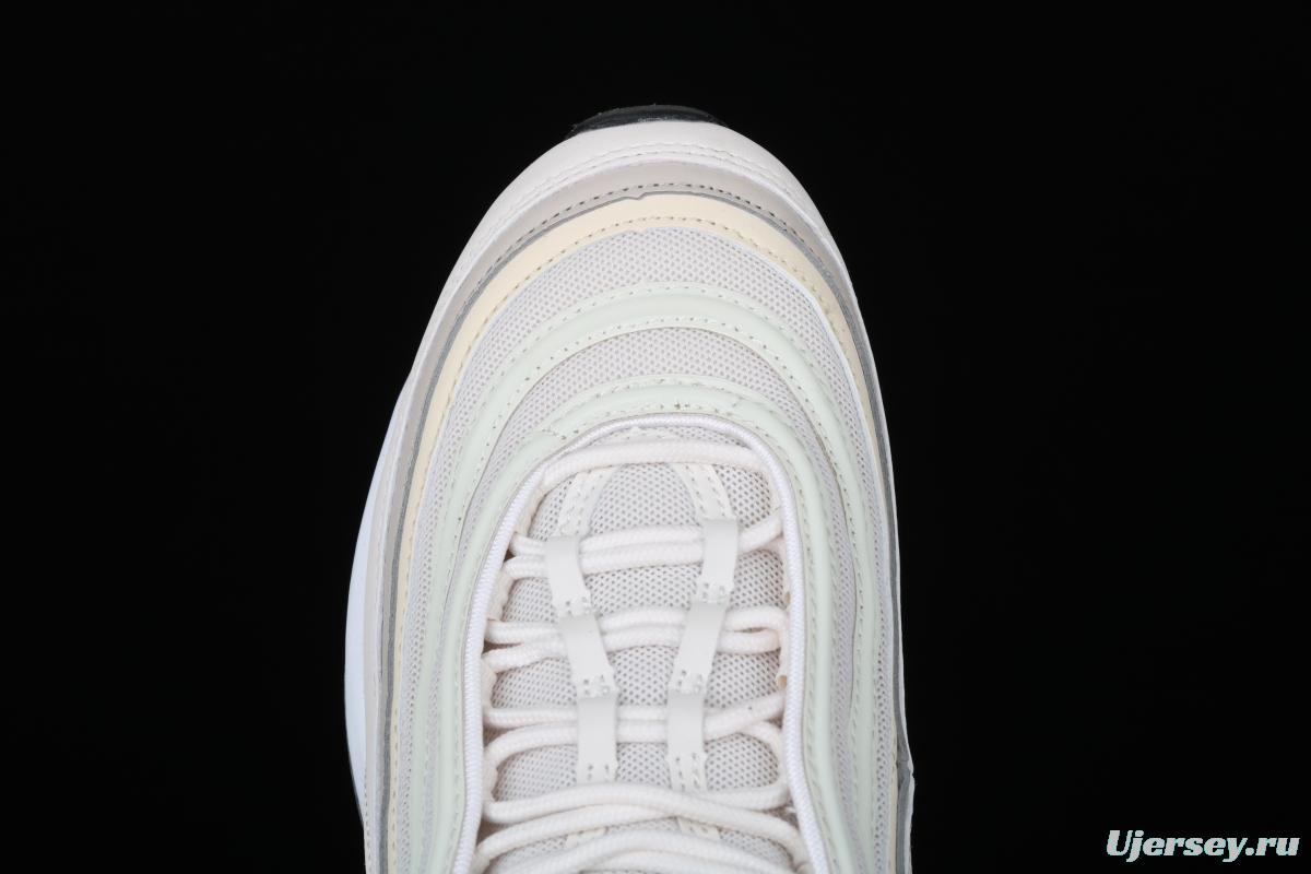 NIKE Air Max 97m white full palm air cushion running shoes 921733-007