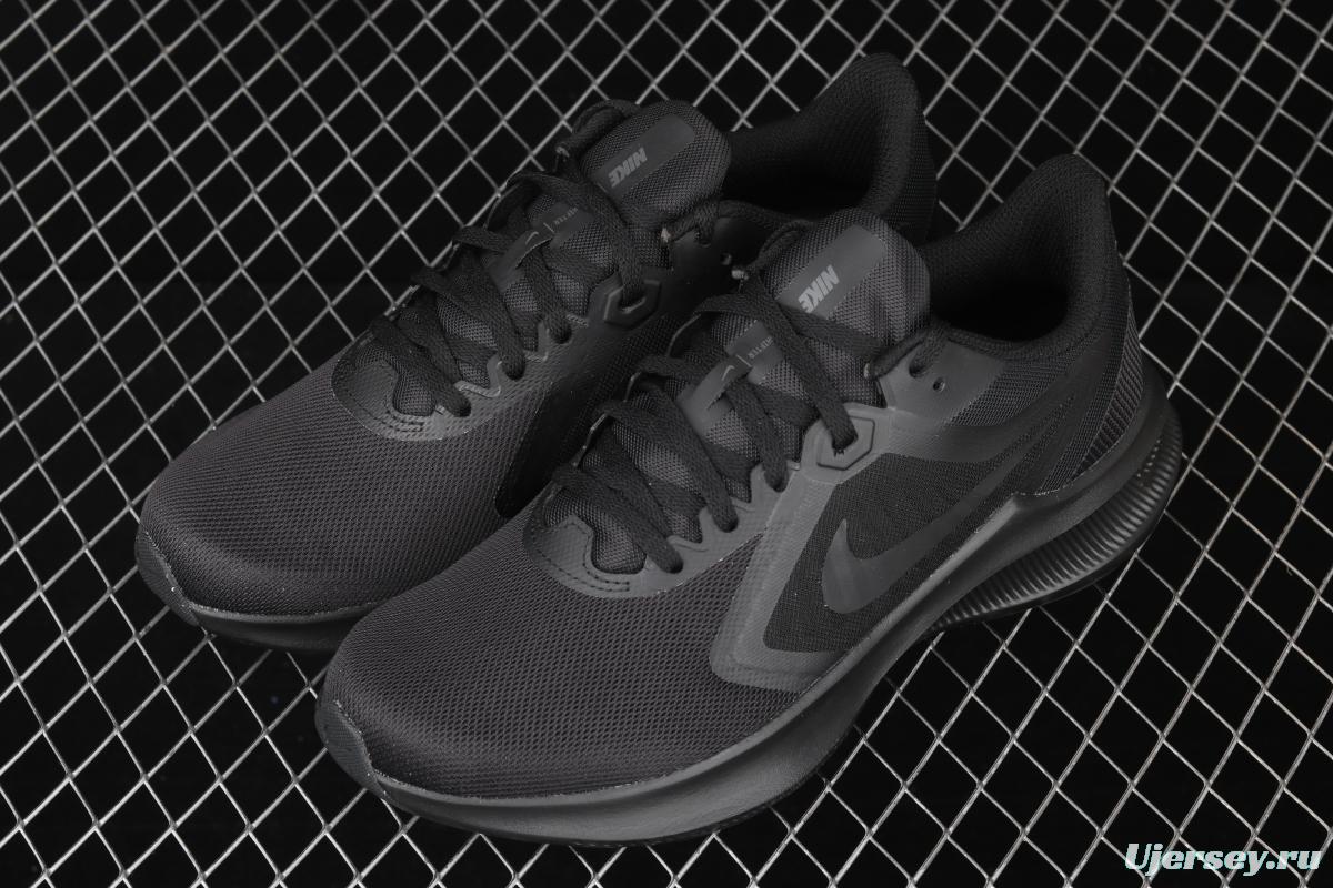 NIKE DownShifter 10-pin eye breathable slow shock fast running shoes CI9983-002