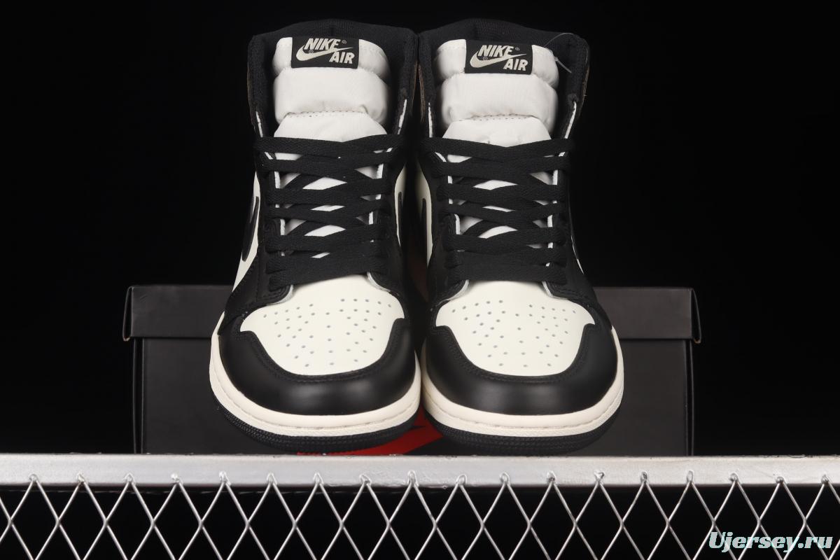 Air Jordan 1 High OG Dark Mocha small barb 555088-105