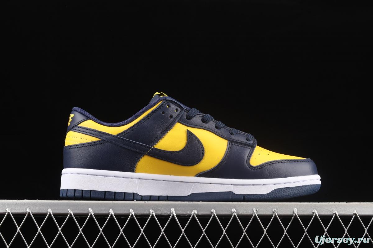 NIKE SB DUNK Low Michigan Michigan color buckle broken backboard fashion casual board shoes DD1391-700