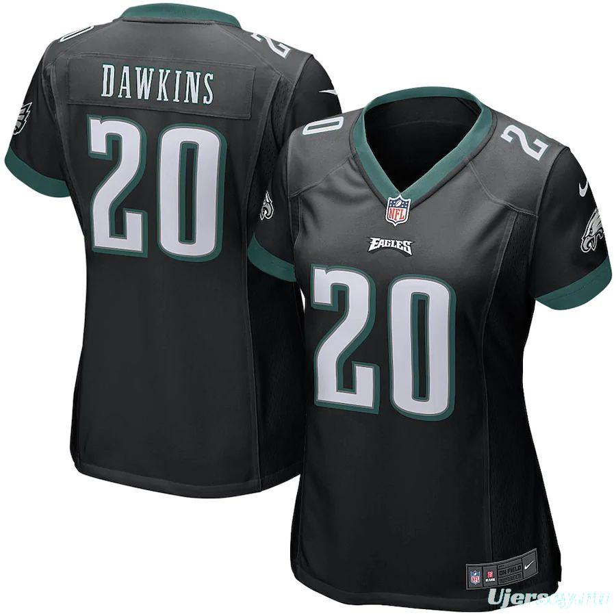 Women's Brian Dawkins Black Retired Player Limited Team Jersey