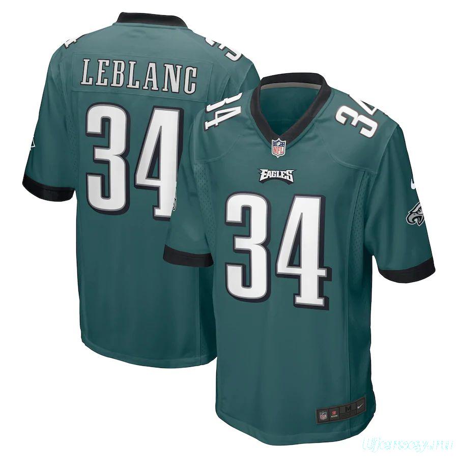 Men's Cre'Von LeBlanc Midnight Green Player Limited Team Jersey