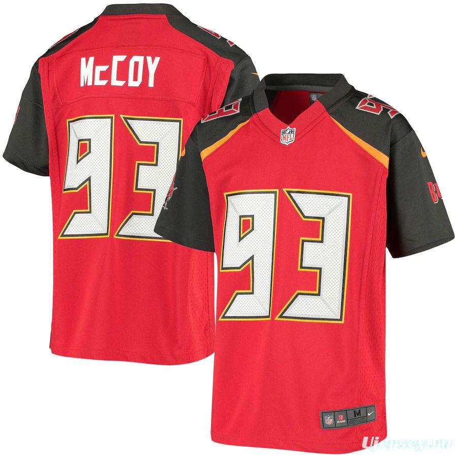 Youth Gerald McCoy Red Finished Player Limited Team Jersey