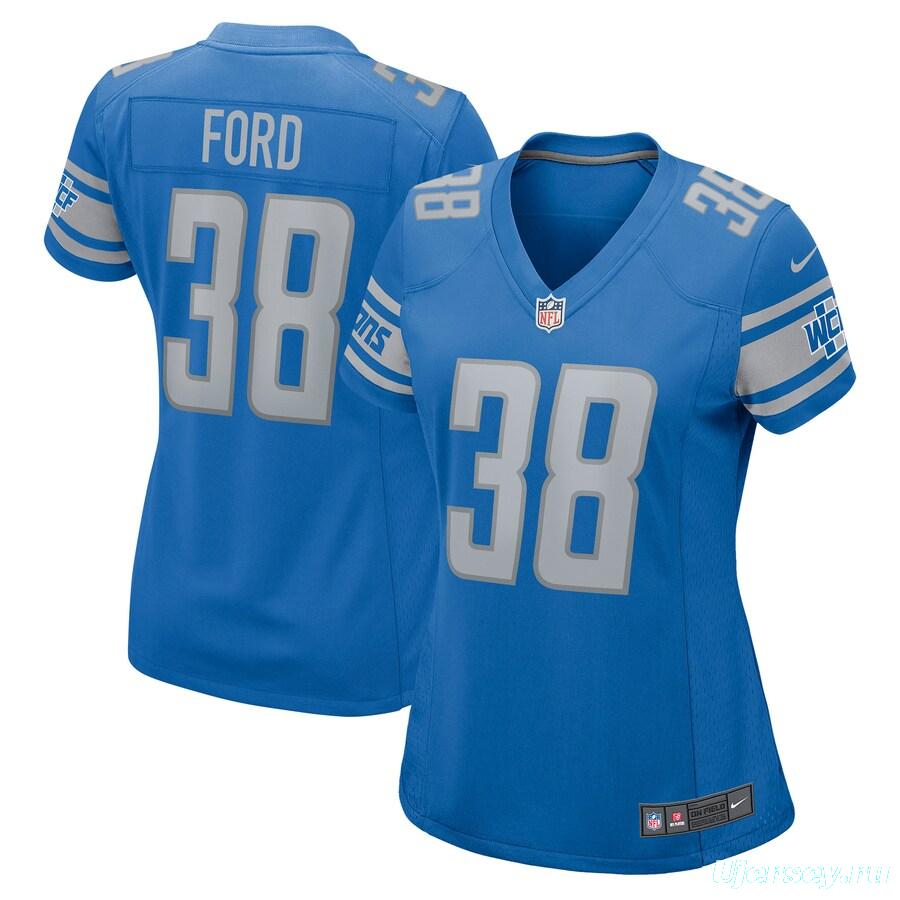 Women's Mike Ford Blue Player Limited Team Jersey