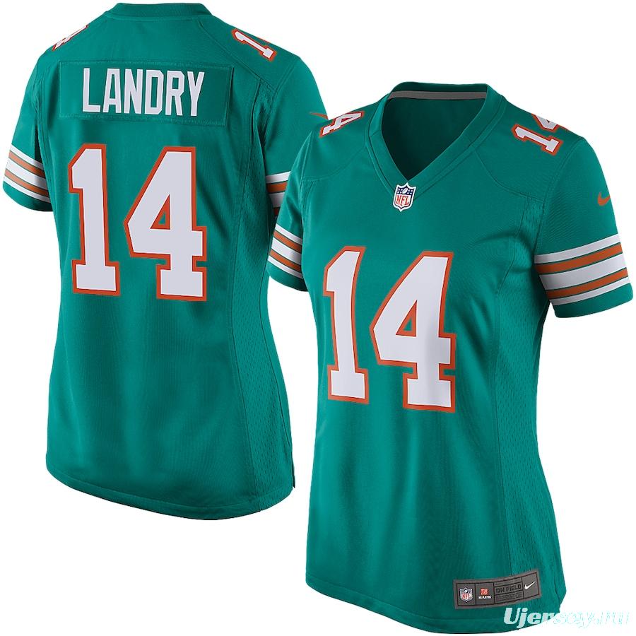 Women's Jarvis Landry Aqua Alternate Player Limited Team Jersey