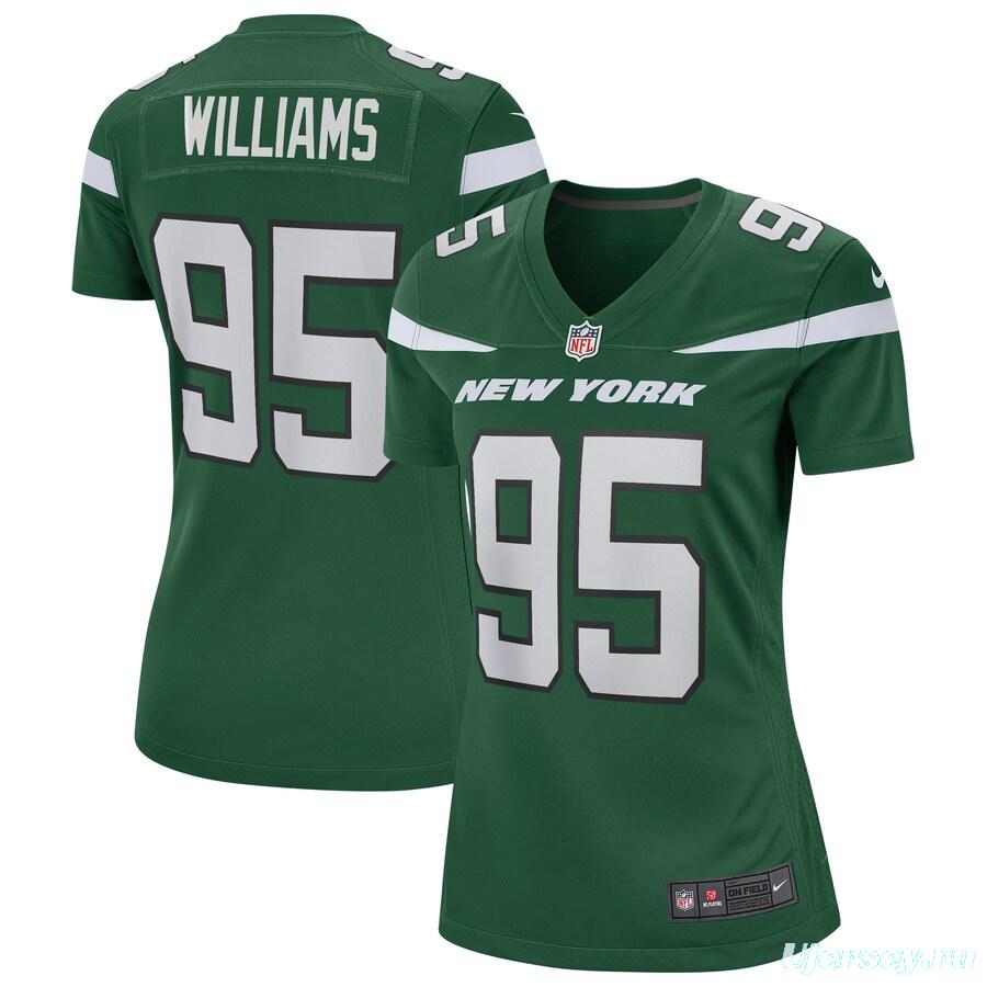 Women's Quinnen Williams Gotham Green Player Limited Team Jersey