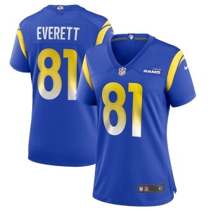 Women's Gerald Everett Royal Player Limited Team Jersey