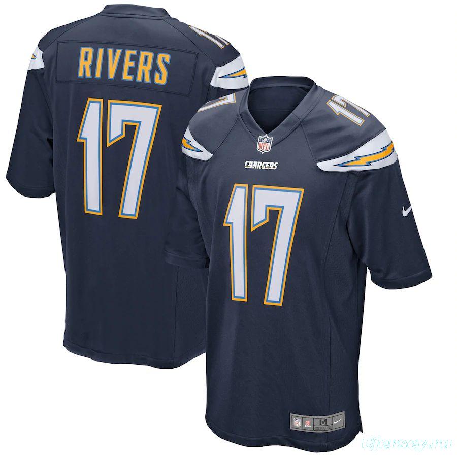 Men's Philip Rivers Navy Home Player Limited Team Jersey