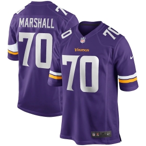 Men's Jim Marshall Purple Retired Player Limited Team Jersey