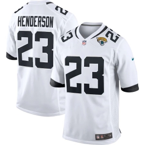 Men's CJ Henderson White Player Limited Team Jersey