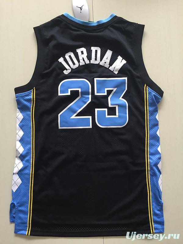 Michael Jordan 23 North Carolina College Basketball Jersey With AJ Logo