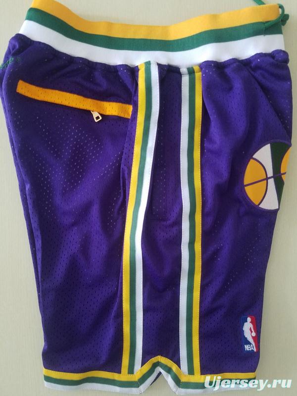 Utah 1993-94 Throwback Classics Basketball Club Shorts