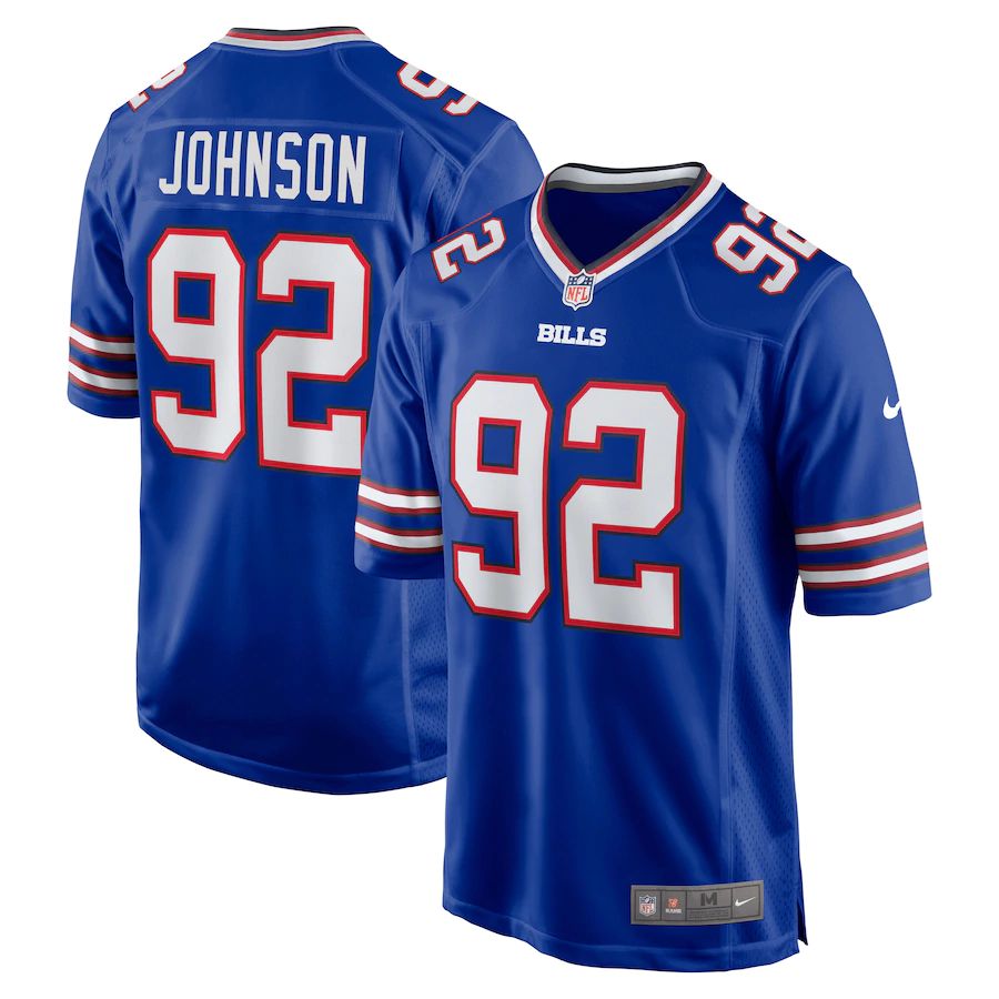 Men's Darryl Johnson Royal Player Limited Team Jersey