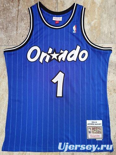 Men's Anfernee Hardaway Blue Retro Classic Team Jersey