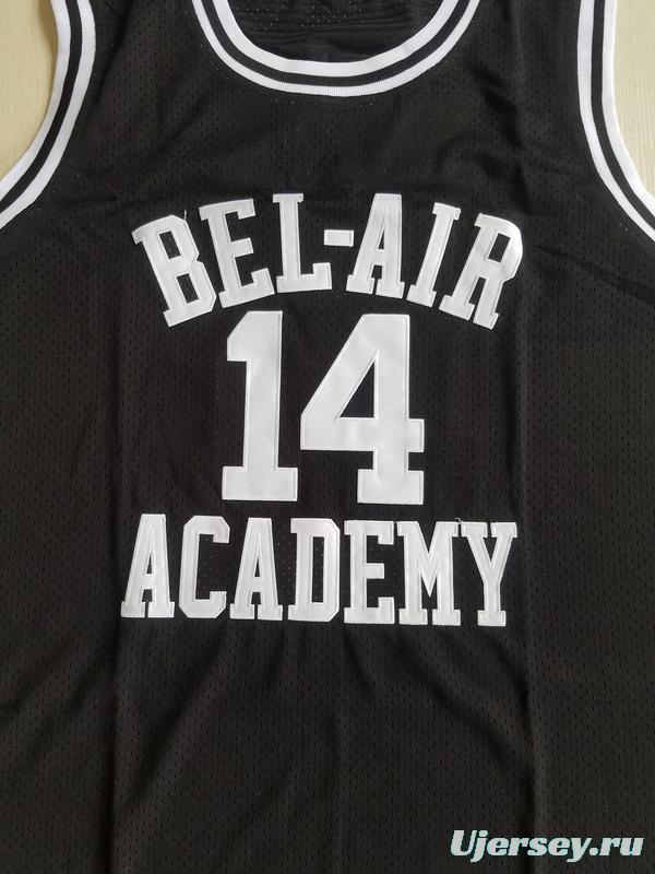 The Fresh Prince of Bel-Air Will Smith Bel-Air Academy Black Basketball Jersey