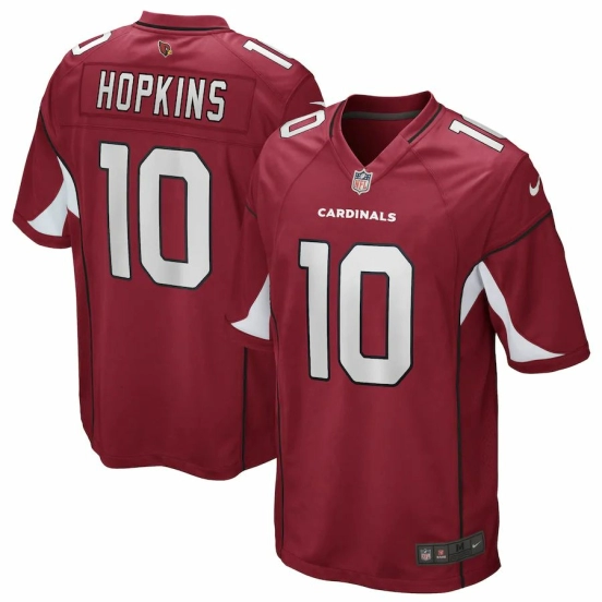 Men's DeAndre Hopkins Cardinal 2020 Player Limited Team Jersey