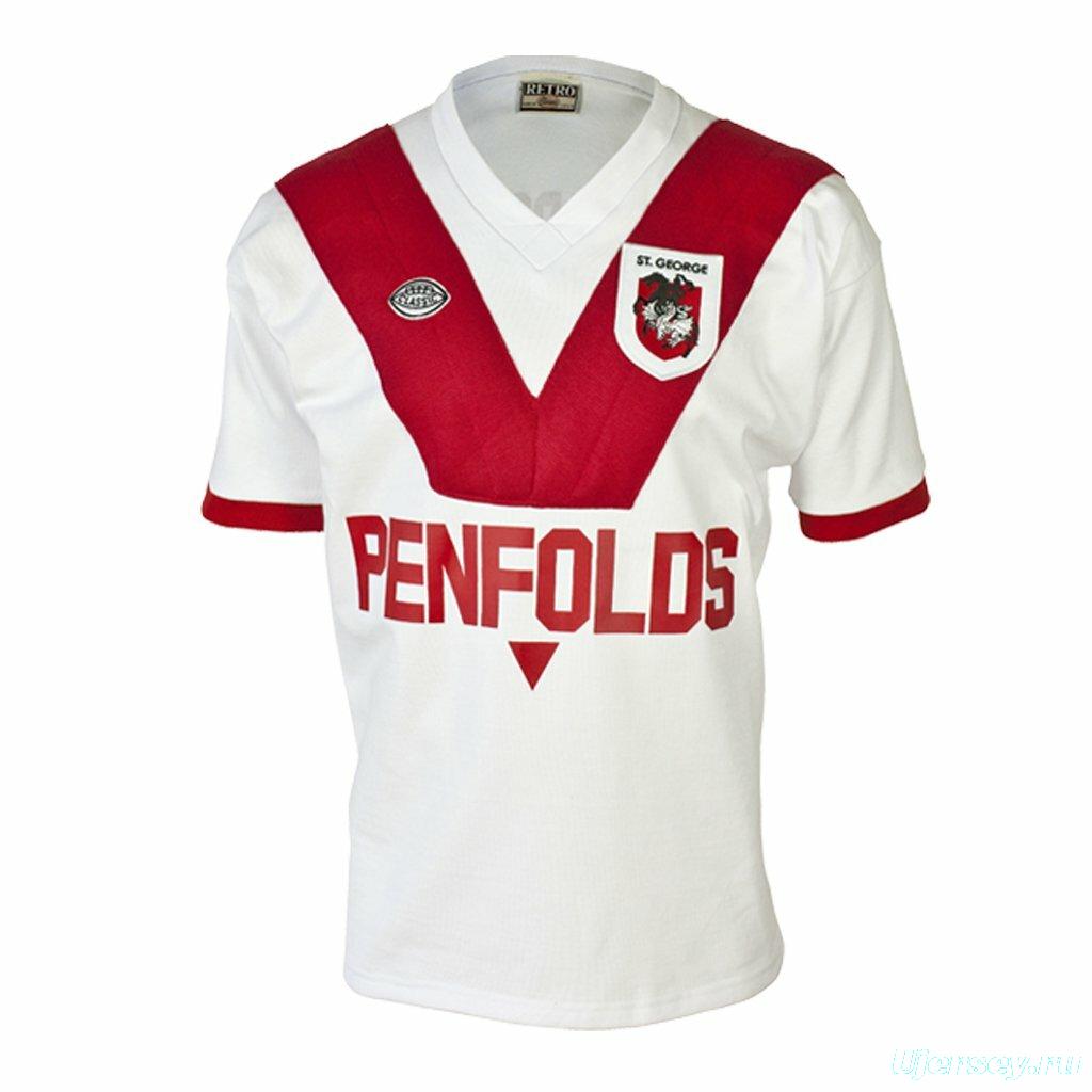 St George Dragons 1979 Retro Rugby League Jersey