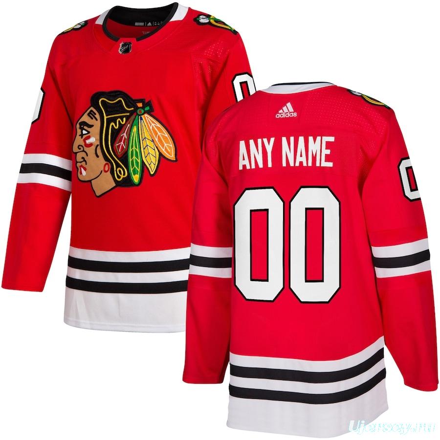 Women's Red Home Custom Team Jersey