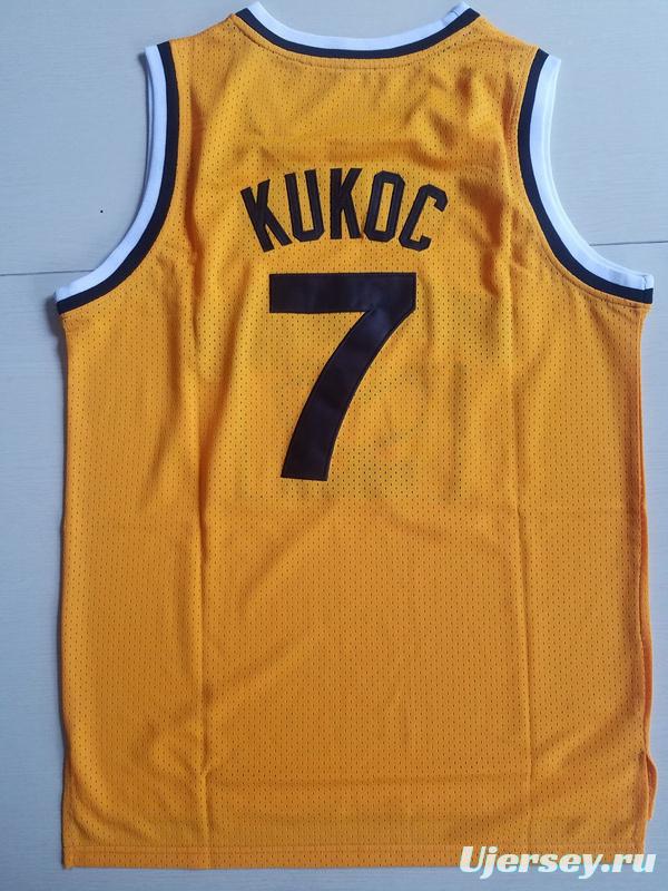 Toni Kukoc 7 Jugoplastika Split Basketball Jersey