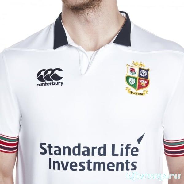 British &amp; Irish Lions Mens Training Pro Jersey White