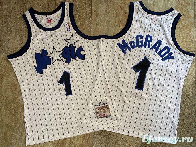 Men's Tracy McGrady White Retro Classic Team Jersey